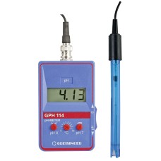 Портативный рН-метр с рН-электродом GE 114 и батареей